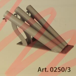 Supporto portabandiere da esterno a 3 posti