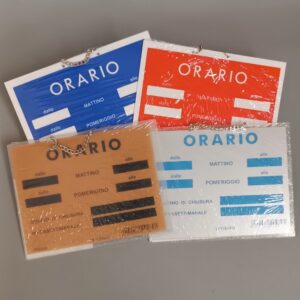 Targhe orario negozio